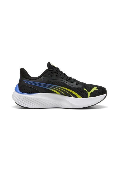 PUMA POUNCE LITE JR KIDS INDOOR TRAINERS 401512 11 BLACK-LIME SAPPHIRE UNISEX - Trainers - black-lime smash-sapphire — foto 6