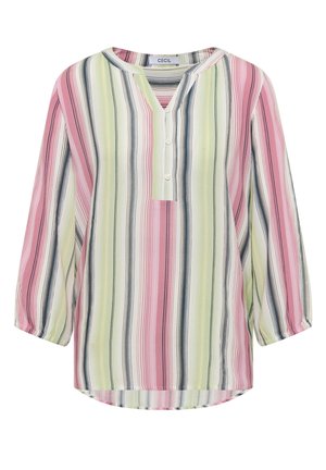 Cecil, 3/4-ARM BLUSE MIT MULTICOLOR STREIFEN - Blusa - vanilla white