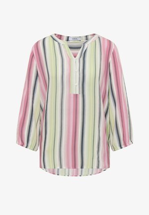 Cecil, 3/4-ARM BLUSE MIT MULTICOLOR STREIFEN - Blusa - vanilla white