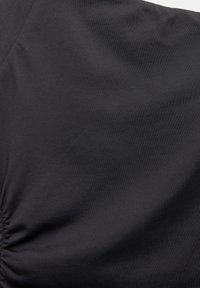 PULL&BEAR ASYMMETRIC  - Linne - mottled black