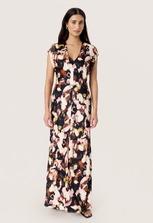 SOAKED IN LUXURY - Maxikleid - chocolate autumn leaves