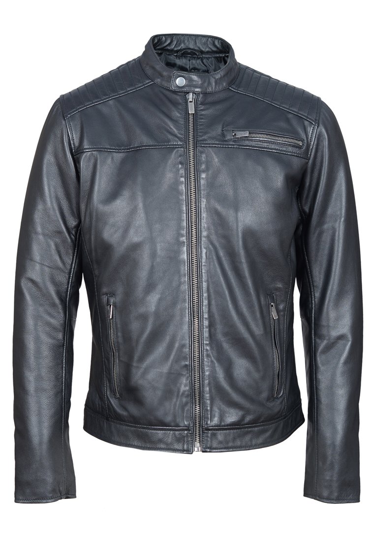 Lee Cooper Leren jas zwart Lee Cooper Leren jas zwart