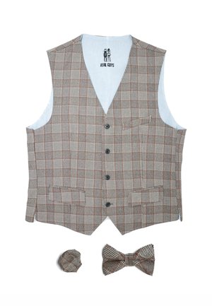 SET - Suit waistcoat - beige