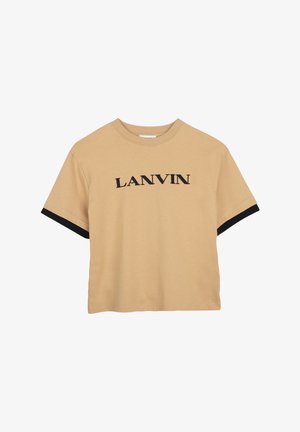 LANVIN, TEE-SHIRT MANCHES COURTES - T-shirt imprimé - dune