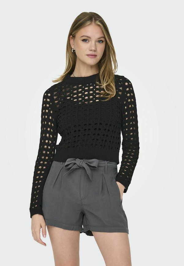 RUNDHALS - Strickpullover