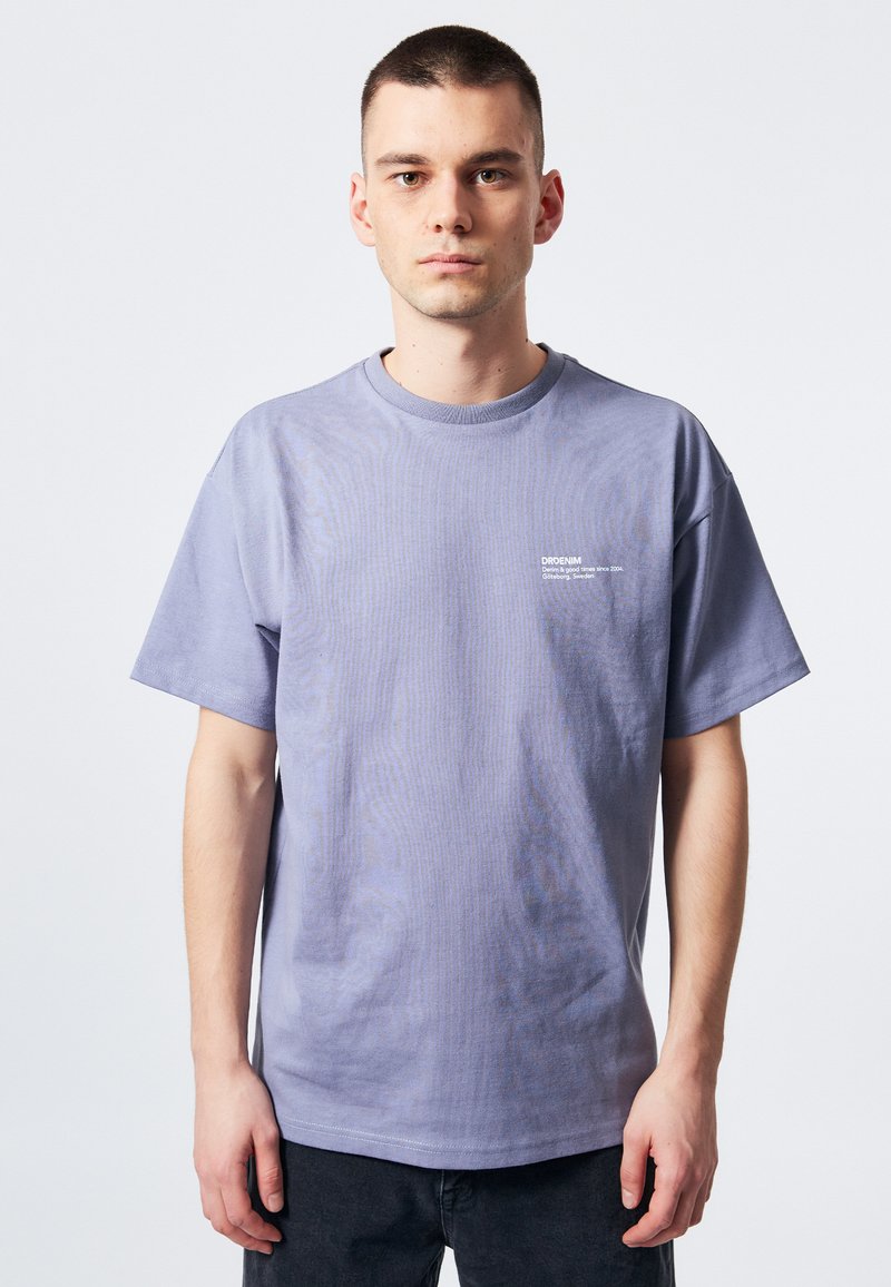 Dr.Denim TROOPER - Camiseta estampada - blue granite wm