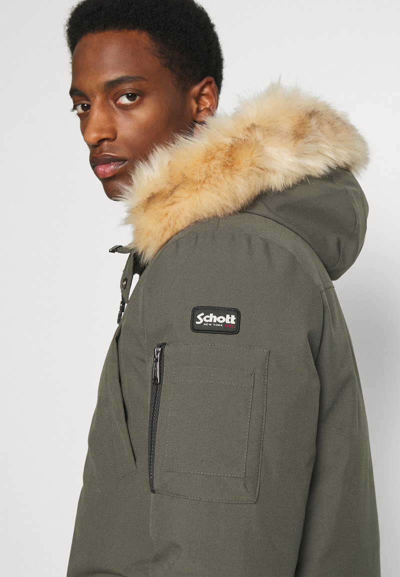 Parka Schott Nyc pour homme en coloris Bleu Parka Schott Nyc pour homme en coloris Bleu