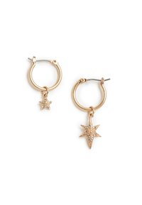 AllSaints - CELESTIAL STAR CHARM HUGGIES - Ohrringe - open white Thumbnail-Bild 1