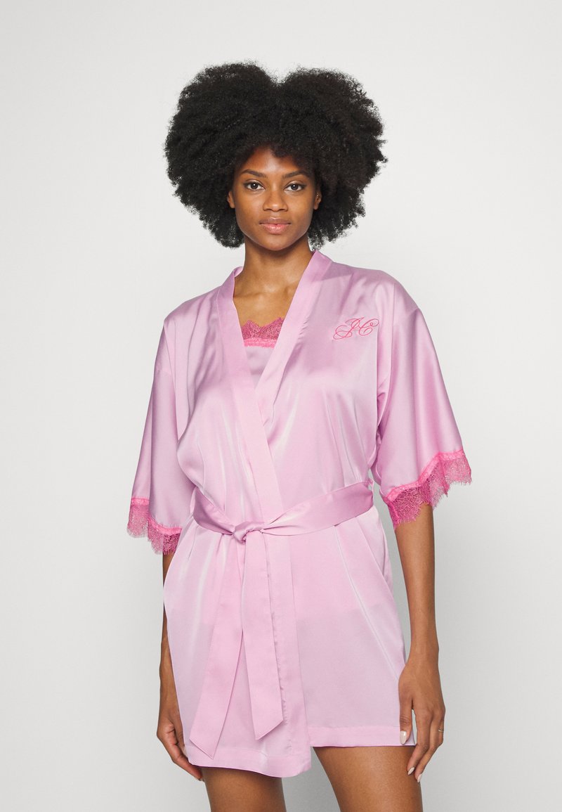 Juicy Couture PEGGY DIAMANTE KIMONO Dressing gown lilac sachet