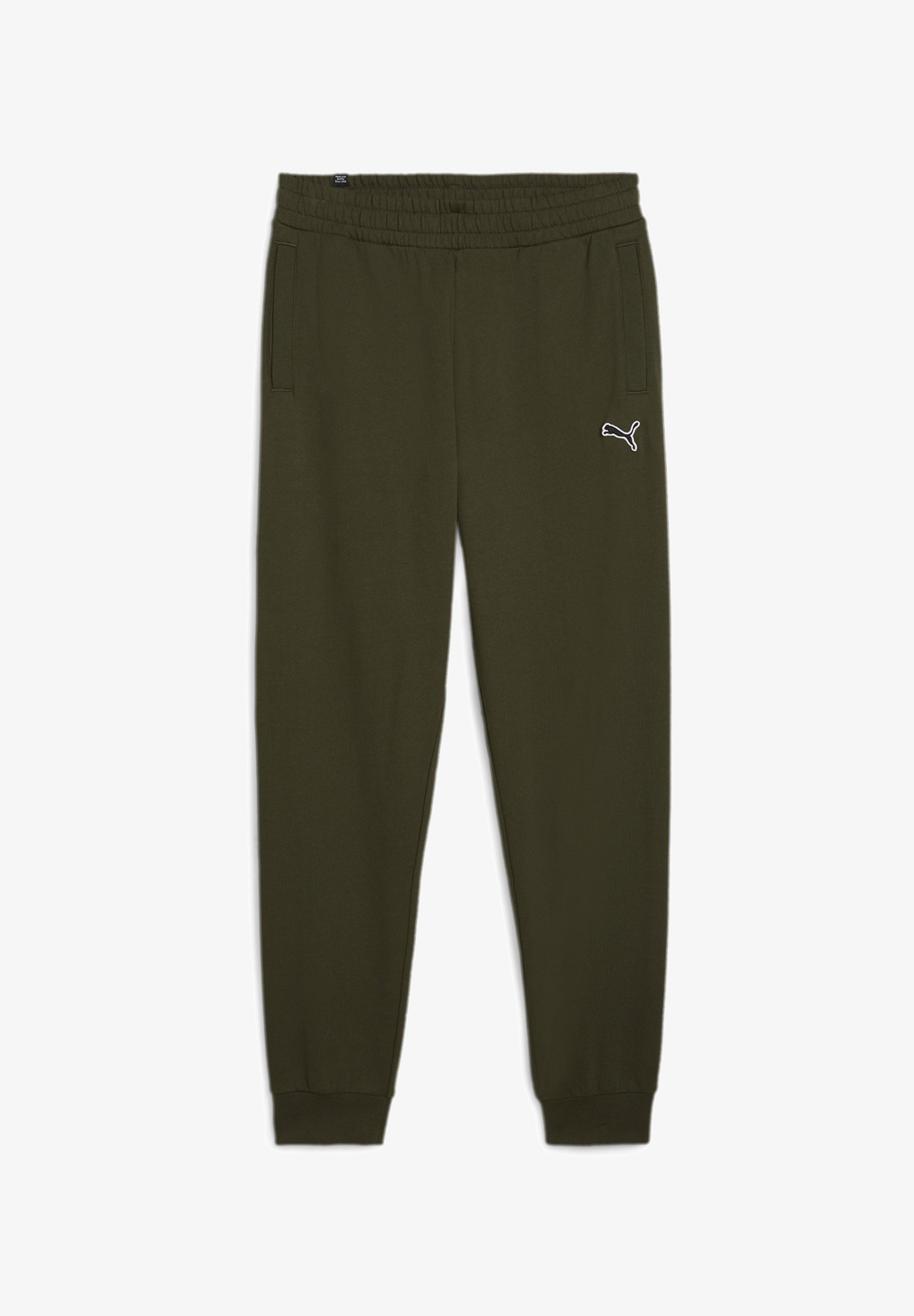 Elastic Waistband Green Puma Joggers PUMA Womens Tracksuit