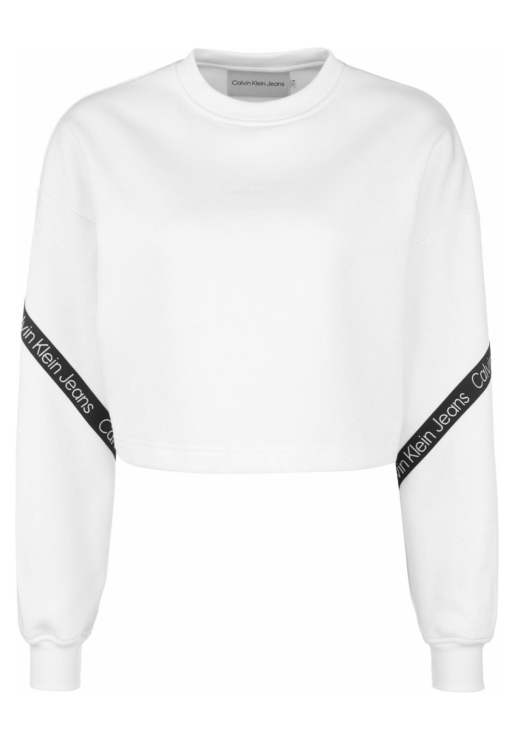 Klein Jeans Sudadera Blanca Sudadera Ck Mujer Calvin Klein Jeans