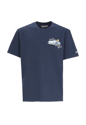 MC2 Saint Barth, T-SHIRT PORTLAND - T-shirt con stampa - blu