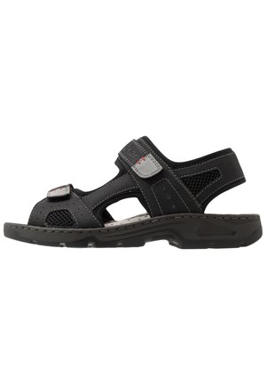 Walking sandals - schwarz/grigio