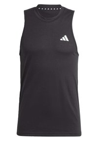 TRAIN ESSENTIALS FEELREADY - Débardeur - black   white
