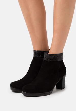 Gabor Comfort, Boots à talons - black