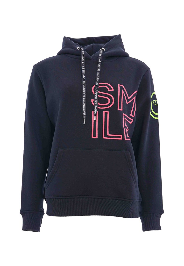 zwillingsherz Hoodie donkerblauw