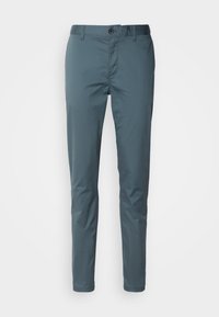 ESSENTIALS STUART  - Chino-püksid - steel