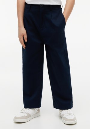Tommy Hilfiger PLEATED PANT - Chinos - dark night navy