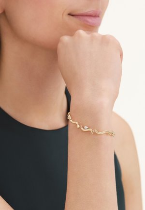 Rosefield, DROP WAVE BRACELET - Pulsera - gold