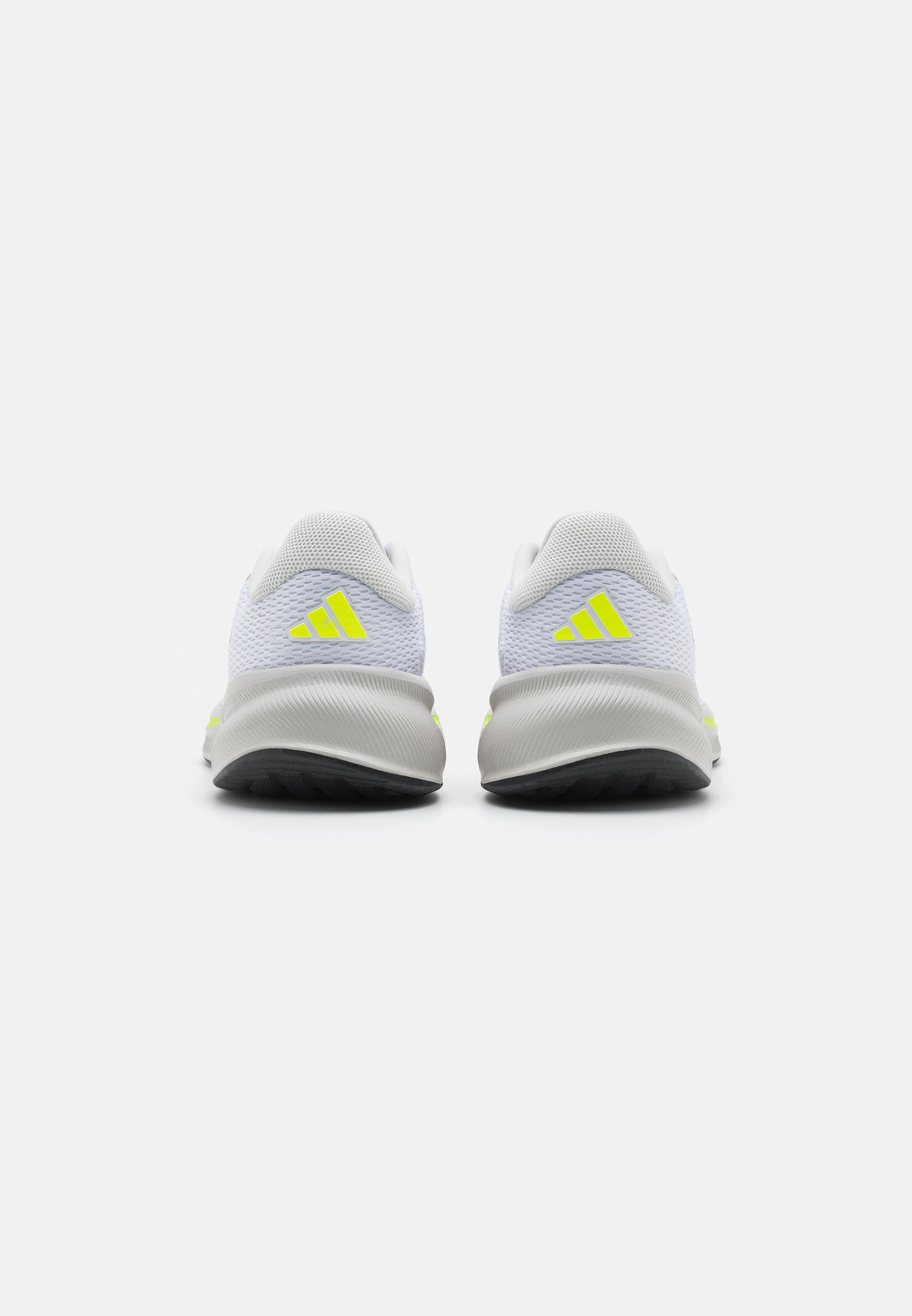 adidas Performance RESPONSE - Road running shoes - footwear white/lucid  lemon/white - Zalando.co.uk
