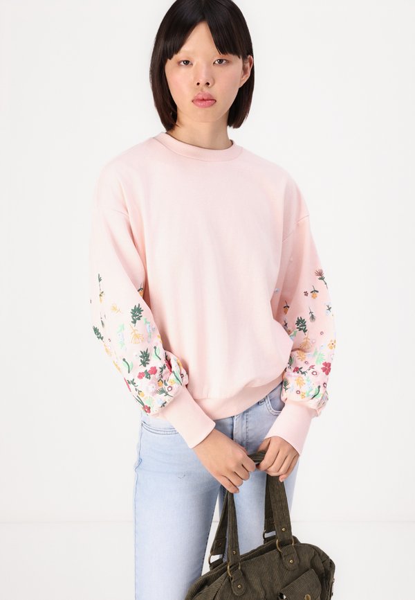 ONLBROOKE O NECK FLOWER - Sweatshirt - potpourri3