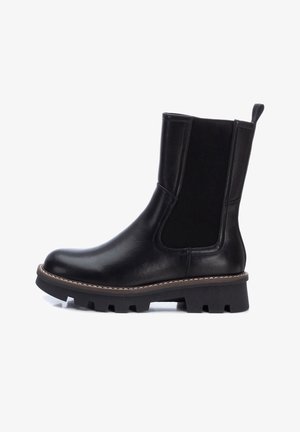 XTI, Bottines à plateau - black
