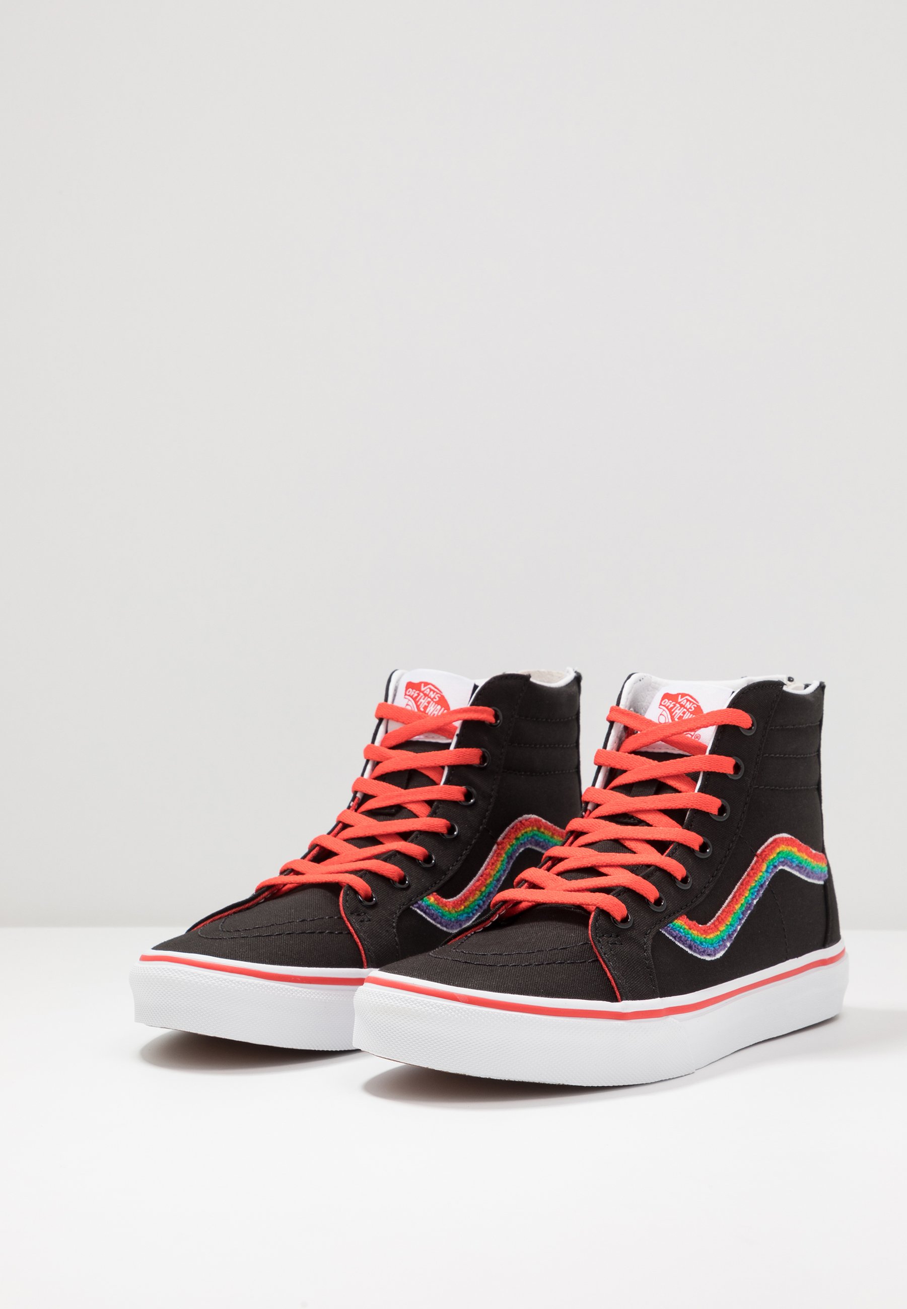 Vans SK8 ZIP Høye joggesko rainbowtrue white Zalando.no Vans SK8 PLATFORM Høye joggesko rainbowtrue white