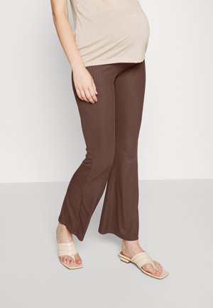 PMTOPPY FLARED PANT - Trousers - chicory coffee