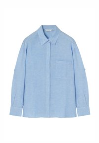 HANNA - Nööpidega pluus - blue