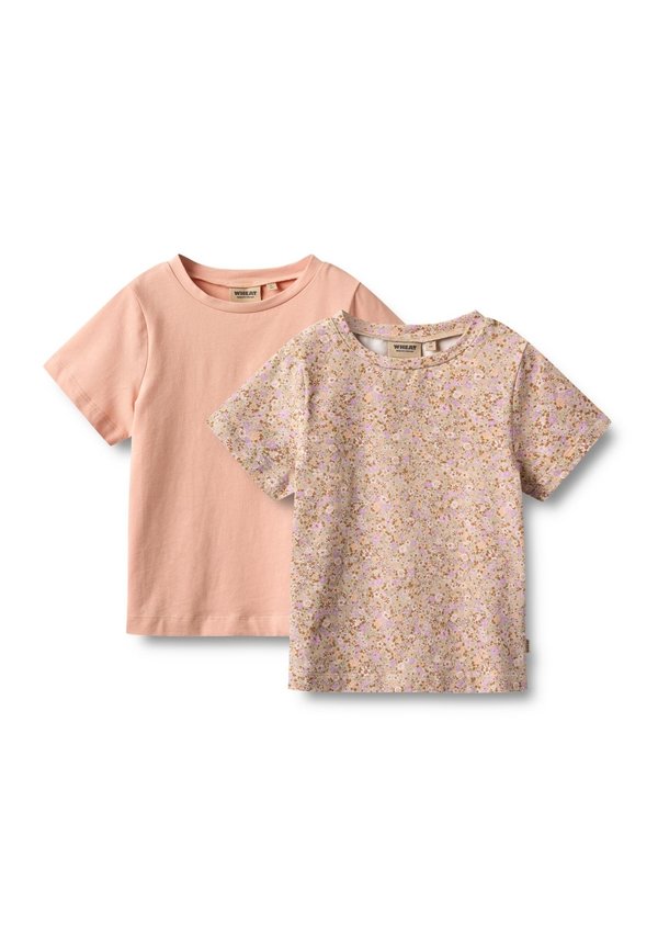 2 PACK  - T-Shirt print - lilac flower meadow