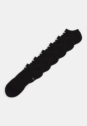 CHEVRON 6 PACK ANKLE - Șosete scurte - black