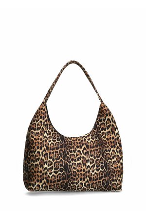 sacha SCHULTER MIT LEOPRINT - Cabas - brown