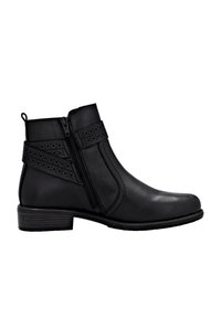 Remonte Bottines de cowboy / motard - schwarz