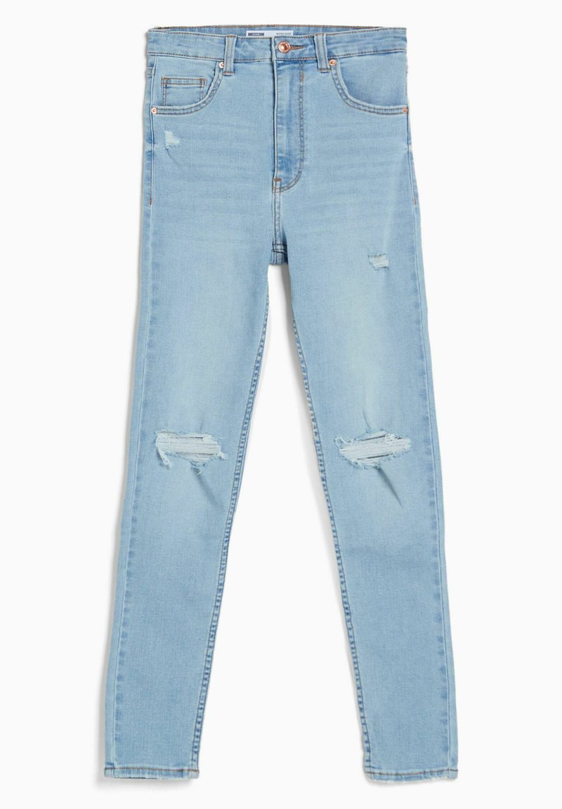 Bershka Jeans Skinny Fit lichtblauw denim Bershka Jeans Skinny Fit lichtblauw denim