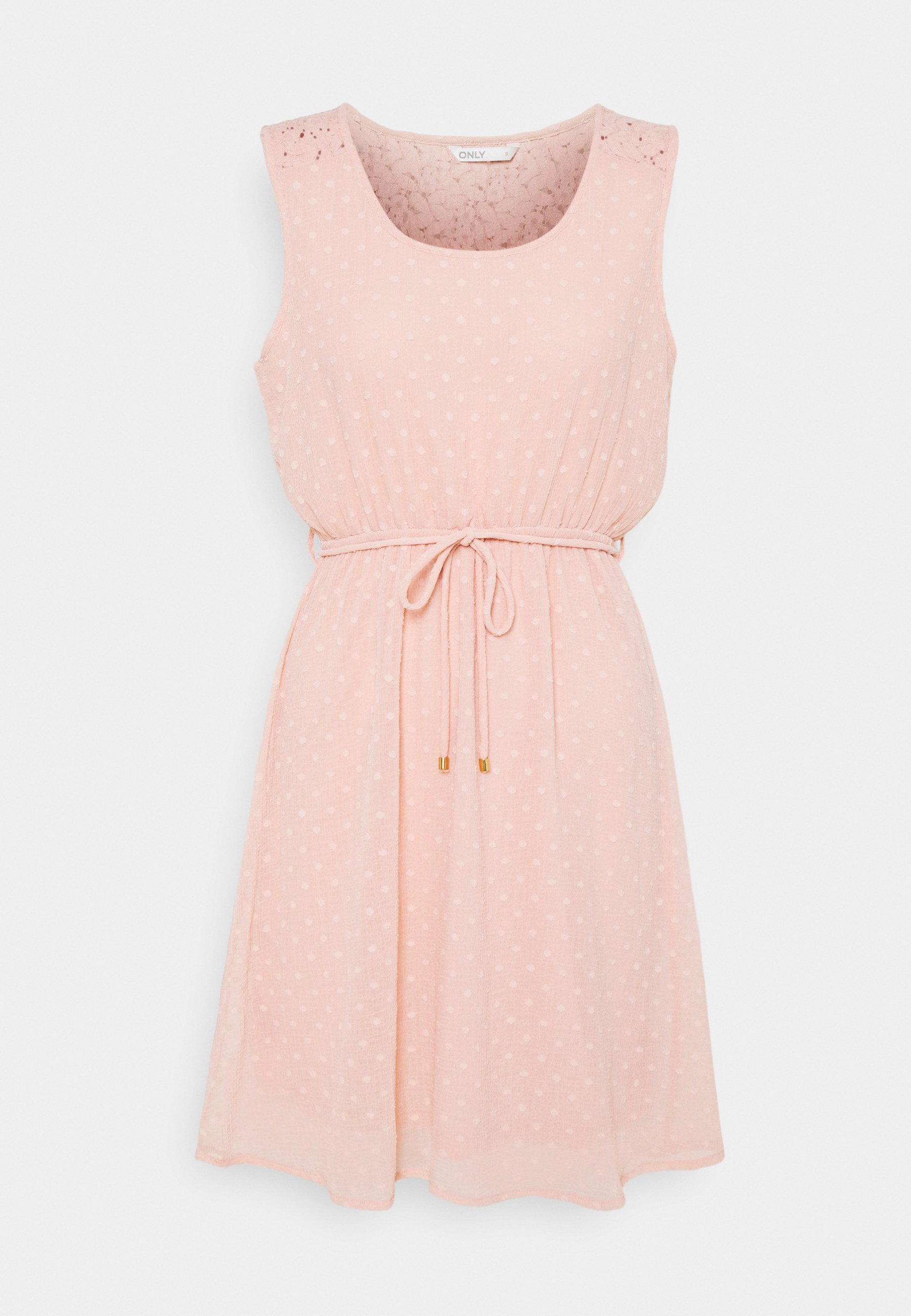 Only Onllina Dress Cocktailkleid Festliches Kleid Misty Rose Rosa Zalando De 