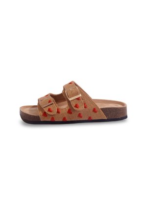 FALBALA, MULES LILI - Mules - camel