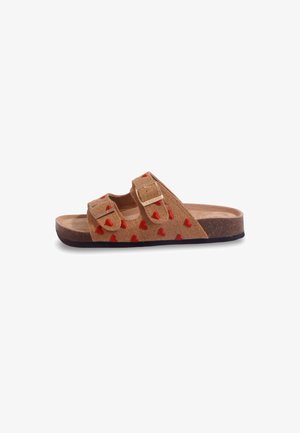 FALBALA, MULES LILI - Mules - camel
