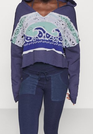 Jersey con capucha - blue