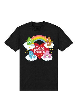Henry Tiger, CARE BEARS ON CLOUDS - T-shirt imprimé - black