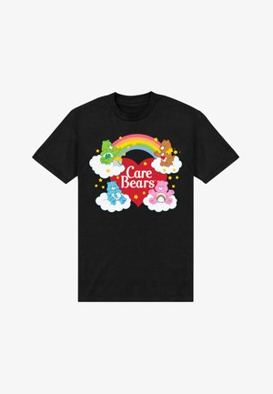 Henry Tiger, CARE BEARS ON CLOUDS - T-shirt imprimé - black