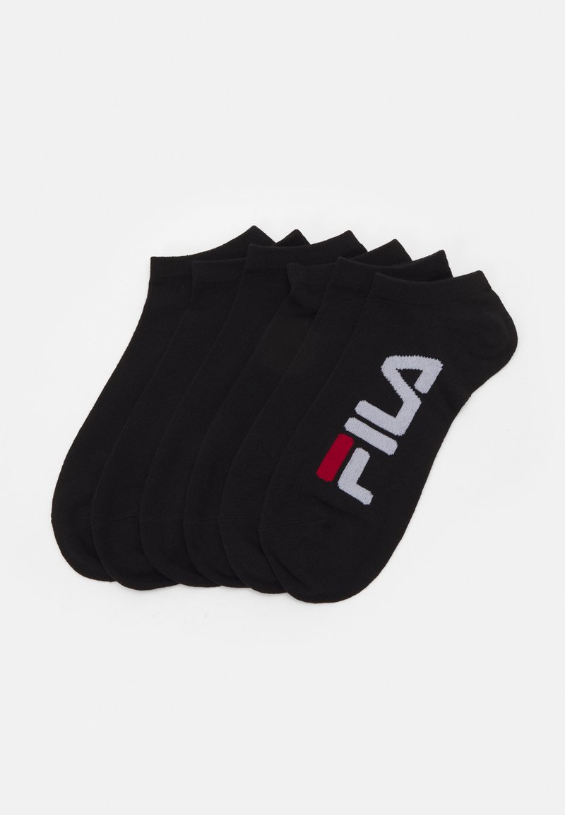 Fila - INVISIBLE SOCKS UNISEX 6 PACK - Zeķes - black, Palielināt