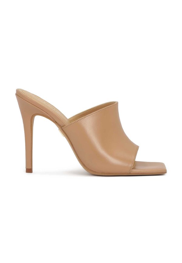 FARRAH - Pantolette hoch - beige