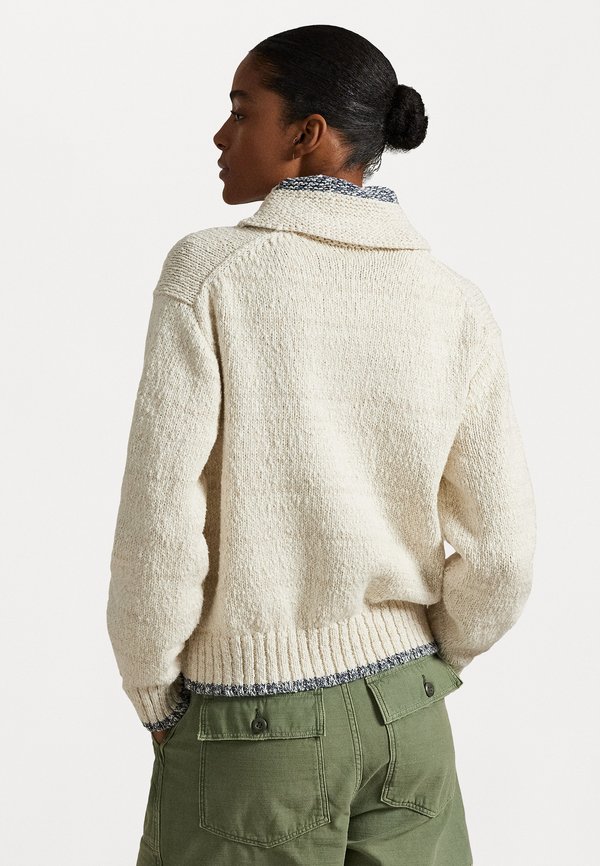 COTTON BLEND SWEATER CARDIGAN - Cardigan2