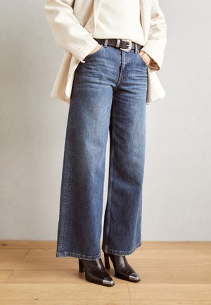 Mos Mosh LAKE - Wide Leg - blue