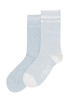 Marc O'Polo IM 2ER PACK - Socken - light blue melange
