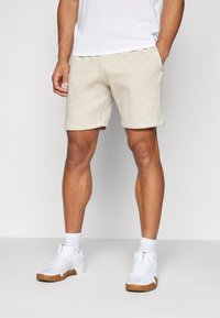Under Armour - ICON SHORT - Sports shorts - timberwolf taupe/light heather Thumbnail Image 1