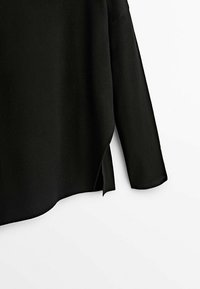 Massimo Dutti Strickpullover - black
