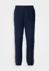 Tracksuit bottoms - bleu marine bordeaux