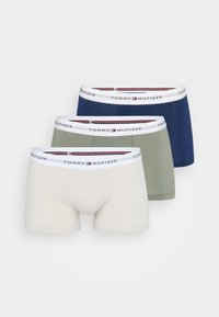 Unselected, navy/sage/beige
