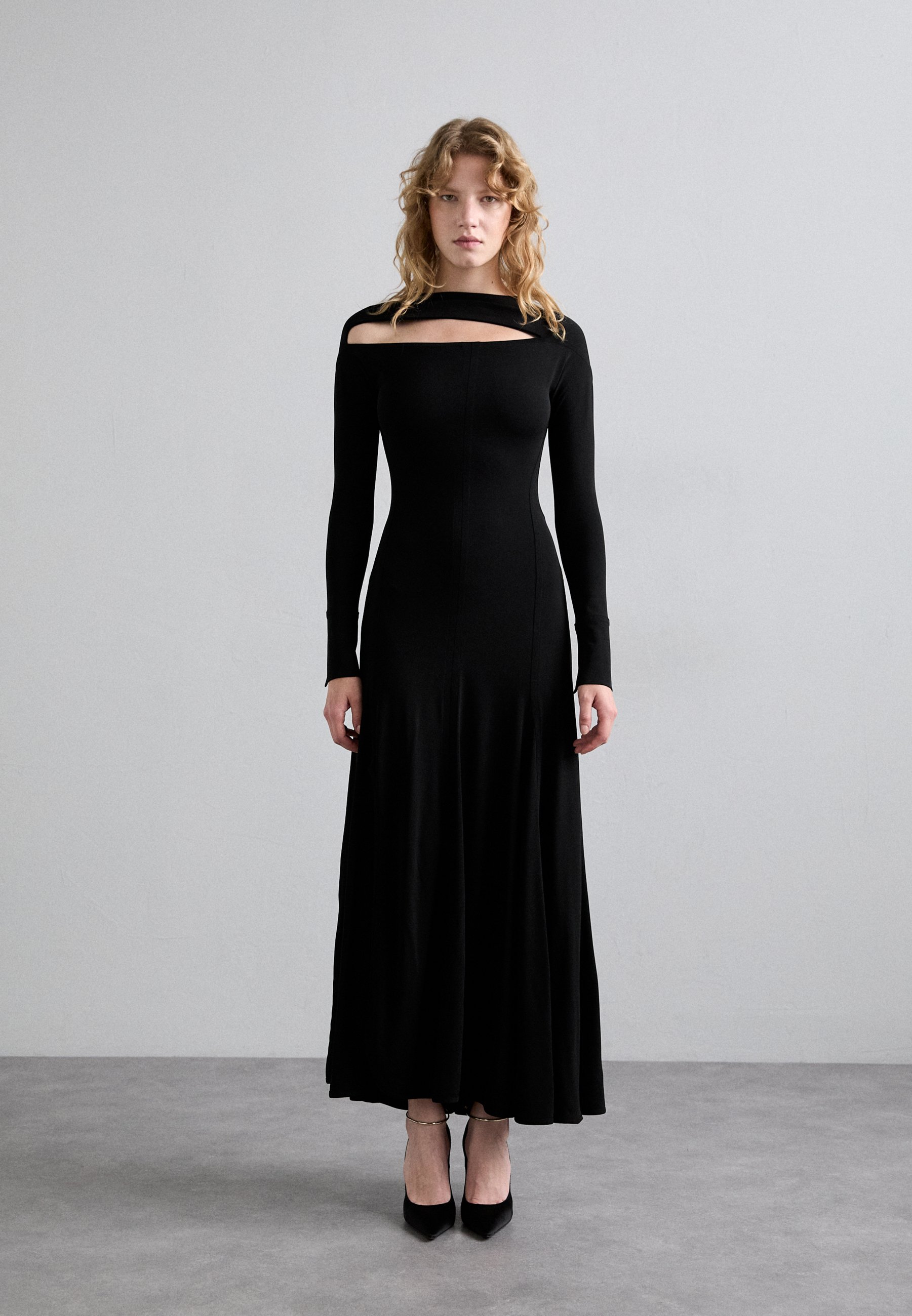Victoria Beckham FRONT CUT OUT FLOORLENGTH DRESS - Jersey